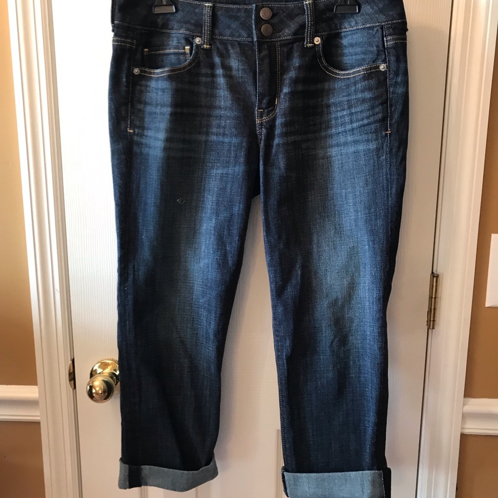 Cropped jeans